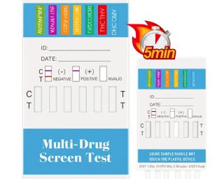 CLIA Waived 13 Panel Urine Test Dip Card With FEN1ng